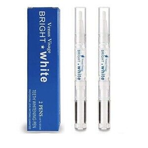 Venus Visage Bright White 2 Pack Professional Teeth Whitening Pens~New & Sealed
